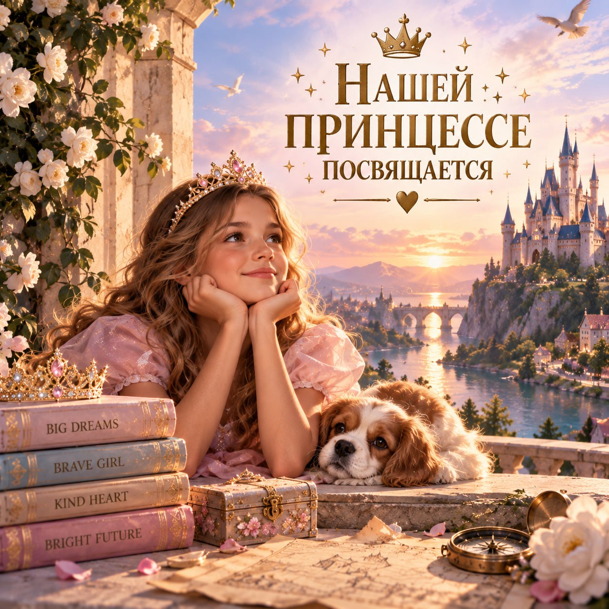 Сказка о девочке-принцессе